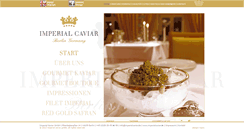 Desktop Screenshot of imperialcaviar.de